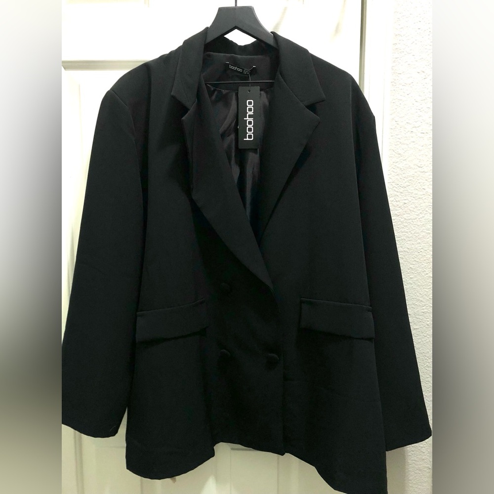 Boohoo Classic Black Blazer